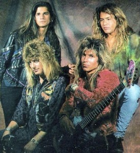 The original band (Oni is at back right).